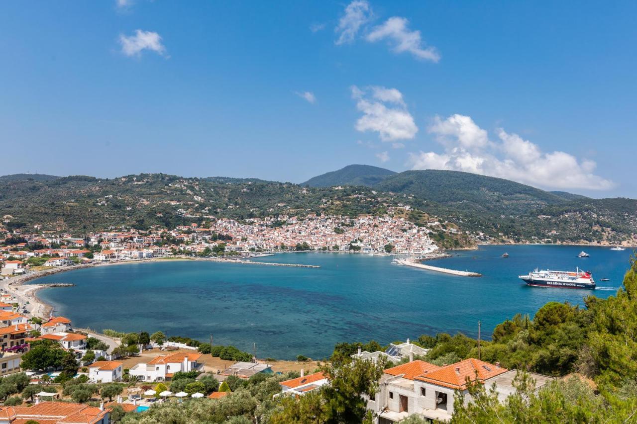 Aegeon Hotel Città di Skopelos Esterno foto